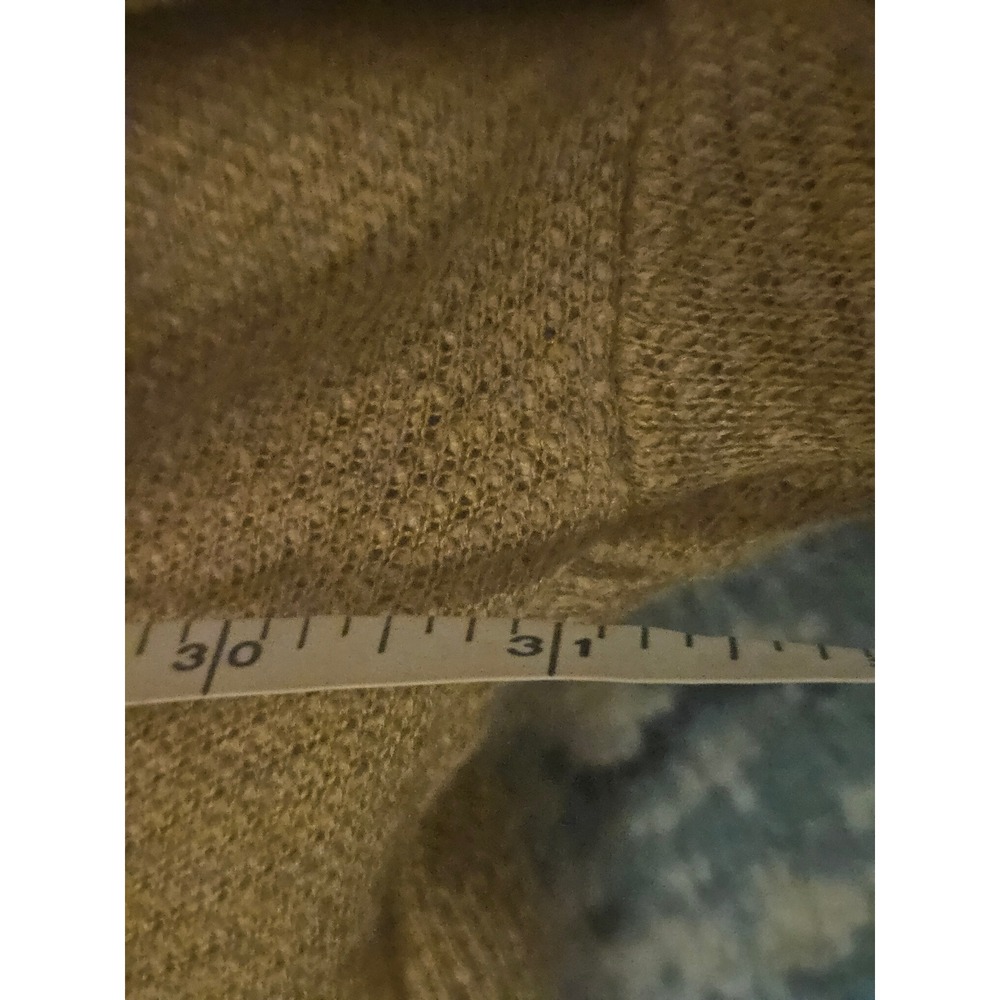 Free People Knit Turtleneck Sweater Cropped Top & Midi Skirt Set Tan S P - Picture 8 of 8